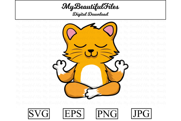 Download Yoga Cat Cartoon - Cartoon Collection