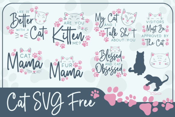 Download Cat SVG Free - Cat svg Collection
