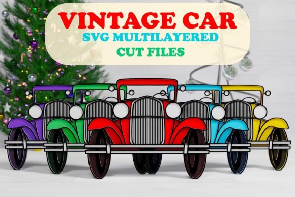 Download 3D Vintage Car SVG Multilayered Cut File - Svg Collection